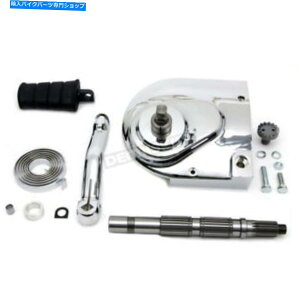�N���[���p�[�c V-Twin�����N�����L�b�N�X�^�[�^�[�ϊ��L�b�g - 22-0218 V-Twin Manufacturing Chrome Kick Starter Conversion Kit - 22-0218�y���s�A���i�z