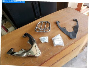 N[p[c ^Vn[[ - _rbh\VbhN[x[Xv[gW /וbN Brand New Harley-Davidson V-ROD chrome base plate w/ Luggage rack