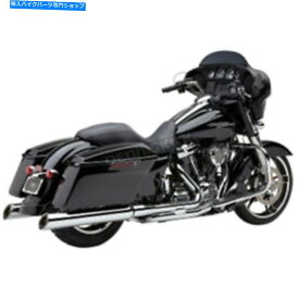 クロームパーツ コブラクローム909上部カットスリップオンマフラー - 6268（CAへの船なし） Cobra Chrome 909 Upper Cut Slip-On Mufflers - 6268 (no ship to CA)【並行輸入品】