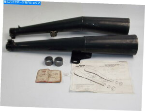 N[p[c SITO 1276N[ubNGL][Xg}t[+KXPbgGPZ 1100 Unitrak SITO 1276 CHROME BLACK EXHAUST MUFFLER + GASKET KAWASAKI GPZ 1100 UNITRAK