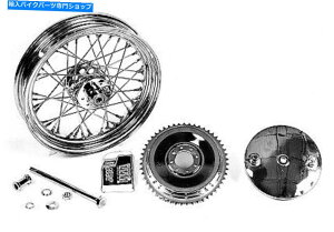 N[p[c 16C`zC[ƃu[LhAZuN[tBbgn[[ - _rbh\ 16" Wheel and Brake Drum Assembly Chrome fits Harley-Davidson