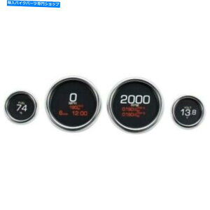 N[p[c DakotafW^N[4Q[WypbP[WFLHT / FLHX / FLTRU 04-13 Dakota Digital Chrome Four Gauge Instrument Package FLHT/FLHX/FLTRU 04-13