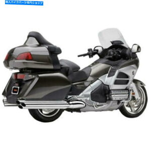N[p[c Ru6-2-6XbvI}t[N1217z_S[hEBO Cobra Six-2-Six Slip-On Mufflers Chrome #1217 Honda Goldwing