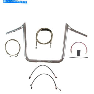 クロームパーツ 1 1/4 "Chrome 16" Primeape Bar Kit 2014-2016ハーレー - ダビッドソンロードキングなしABS 1 1/4" Chrome 16" PrimeApe Bar Kit 2014-2016 Harley-Davidson Road King No ABS