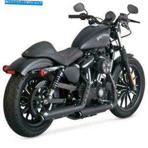 N[p[c oXnCYcCXbVfAXbvI}t[ubN46861n[[_rbh\ Vance & Hines Twin Slash Dual Slip-On Mufflers Black #46861 Harley Davidson