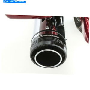 N[p[c Rinehart Chrome 4 1/2C`XbvI}t[/ubNGhLbv - 500-0110 Rinehart Chrome 4 1/2 in. Slip-On Mufflers w/Black End Caps - 500-0110