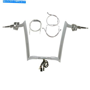 クロームパーツ Paul Yaffe Chrome 16 "モンキーバーCKIT 2008-2013ハーレーロードグライドW /クルーズナノブス Paul Yaffe Chrome 16" Monkey Bar CKit 2008-2013 Harley Road Glide w/Cruise NoABS