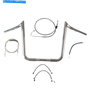 "�N���[���p�[�c 1 1/4 ""Chrome 16"" PRIMEAPE�n���h���o�[�L�b�g2016-2017�n�[���[-Davidson Softail W / ABS 1 1/4"" Chrome 16"" PrimeApe Handlebar Kit 2016-2017 Harley-Davidson Softail w/ABS�y���s�A���i�z"