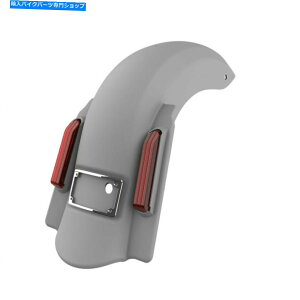 N[p[c hĂȂxz҃Xgb`AtF_[fAJbgn[[c[O09-13 Unpainted Dominator Stretched Rear Fender Dual Uncut For Harley Touring 09-13