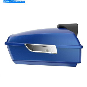 �N���[���p�[�c AdvanBlack Blue Max���񂾃c�A�[�p�b�N�ו�97-20�n�[���[�_�r�b�h�\���c�[�����O Advanblack Blue Max Chopped Tour Pack Luggage For 97-20 Harley Davidson Touring�y���s�A���i�z