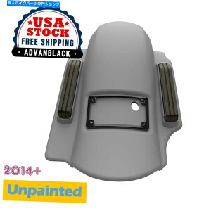 N[p[c 2014+n[[_rbh\̂߂1̖hxz҉LAtF_[ւ2 2 into 1 Unpainted Dominator Stretched Rear Fender For 2014+ Harley Davidson