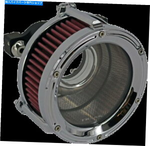 N[p[c gbNAL[Vd׍t[GAN[iNTM-1022-CH TRASK Assault Charge High-Flow Air Cleaner Chrome TM-1022-CH