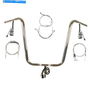 �N���[���p�[�c 1 1/4 Chrome 18 Prewread�n���h���o�[�L�b�g2007�n�[���[ - �_�r�b�h�\�����[�h�L���OW /�N���[�Y 1 1/4 Chrome 18 Prewired Handlebar Kit 2007 Harley-Davidson Road King w/Cruise�y���s�A���i�z