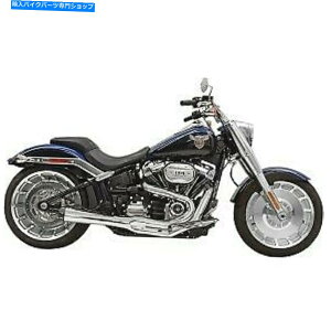 N[p[c Bassani Chrome Road Rage II 2F1 18-20uCNAEgt@bg{[Ĉ߂̔rCVXe Bassani Chrome Road Rage II 2:1 Exhaust System for 18-20 Breakout & Fat Boy