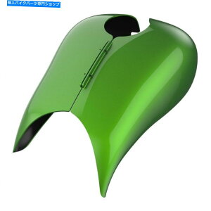 N[p[c ːO[Xgb`^NJo[tBbg08+n[[c[OXg[g[hOCh Radioactive Green Stretched Tank Cover Fits 08+ Harley Touring Street Road Glide