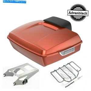 �N���[���p�[�c Sedona Orange���񂾃c�A�[�p�b�N�ו���1997-2020 Harley Flhr Flhxs Fltrx Sedona Orange Chopped Tour Pack Luggage For 1997-2020 Harley FLHR FLHXS FLTRX�y���s�A���i�z