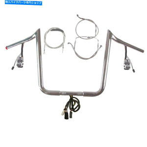 N[p[c 1 1/4 "Chrome 16" PRIMEAPE PREAPE KIT 2008-2013n[[[hLOȂN[Y/ ABS 1 1/4" Chrome 16" PrimeApe Prewired Kit 2008-2013 Harley Road King No Cruise/ABS