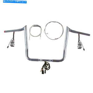N[p[c 1 1/4 "Chrome 13" PRIMEAPE PREAPE KIT 2008-2013n[[GNgOChABS CRUIS 1 1/4" Chrome 13" PrimeApe Prewired Kit 2008-2013 Harley Electra Glide ABS Cruis