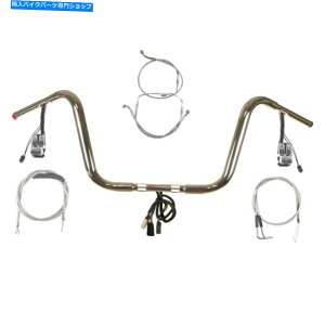 N[p[c 1 1/4 "Chrome 10" Prewreadnho[Lbg2007n[[[hOChN[YȂ 1 1/4" Chrome 10" Prewired Handlebar Kit 2007 Harley Road Glide No Cruise