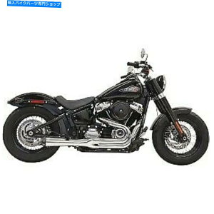N[p[c Bassani Chrome Road Rage II 2F1 18-20 Fat BobSlimp̔rCVXe Bassani Chrome Road Rage II 2:1 Exhaust System for 18-20 Fat Bob & Slim