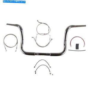 N[p[c 1 1/4 "Chrome 11" APEnK[nho[Lbg2014-2015n[[Xg[gOChȂABS 1 1/4" Chrome 11" Ape Hanger Handlebar Kit 2014-2015 Harley Street Glide No ABS