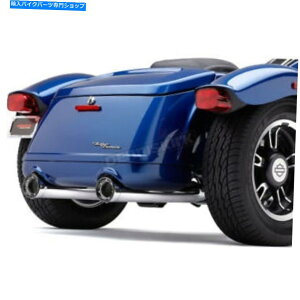 N[p[c COBRA Chrome FreeWheeler}t[ - 6300iCAւ̑DȂj Cobra Chrome Freewheeler Mufflers - 6300 (no ship to CA)