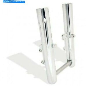 N[p[c A[lXzbgtH[NbO[XC_[fAfBXNfB[vJbgN[n[[00-07 FL Arlen Ness Hot Fork Legs Lower Sliders Dual Disc Deep Cut Chrome Harley 00-07 FL