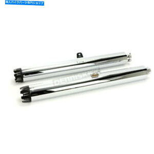 N[p[c COBRA 4 "N[fAJbg`bvXbvI}t[w /̃`bv - 1219iCAւ̑DȂj Cobra 4" Chrome Dual Cut Tip Slip-On Mufflers w/Black Tip - 1219 (no ship to CA)