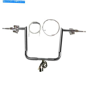 �N���[���p�[�c 1 1/4 Chrome 16�t�b�N�t���n���h���o�[CKIT 2008-2013�n�[���[�E���g���N���V�b�NW / ABS 1 1/4 Chrome 16 Hooked Handlebar CKit 2008-2013 Harley Ultra Classic w/ABS�y���s�A���i�z