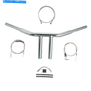 N[p[c 1 1/4 "Chrome 8"`bp[Tnho[Lbg2007-2010n[[ - frbh\\tg 1 1/4" Chrome 8" Chopper T Handlebar Kit 2007-2010 Harley-Davidson Softail