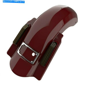N[p[c r[hbhfAJbgh~l[^[Xgb`AtF_[tBbg14+n[[c[O Billiard Red Dual Uncut Dominator Stretched Rear Fender Fits 14+ Harley Touring
