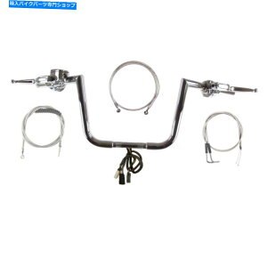 N[p[c 1 1/4 "Chrome 10" Jarheadnho[CKIT 2007-2010n[[-Davidson Softail 1 1/4" Chrome 10" Jarhead Handlebar CKit 2007-2010 Harley-Davidson Softail