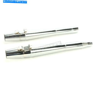 �N���[���p�[�c Thunderheader Chrome Thundercone�X���b�v�I���}�t���[ - 1066 Thunderheader Chrome Thundercone Slip-On Mufflers - 1066�y���s�A���i�z