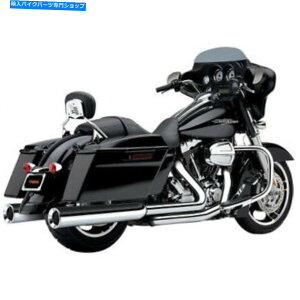N[p[c COBRA USAN[p[t[4.5 "}t[Yn[[cA[FLH / T 95-16 Cobra USA Chrome Power Flo 4.5" Slip On Mufflers Harley Touring FLH/T 95-16