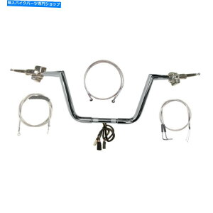 �N���[���p�[�c 1 1/4 Chrome 10 Twin Peaks�n���h���o�[CKIT 1996-2006�n�[���[ - �_�r�b�h�\���\�t�g 1 1/4 Chrome 10 Twin Peaks Handlebar CKit 1996-2006 Harley-Davidson Softail�y���s�A���i�z