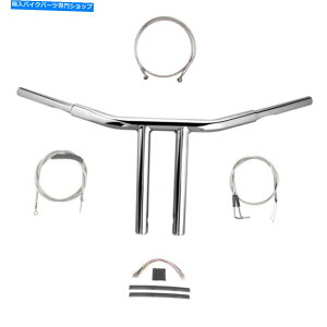 �N���[���p�[�c 1 1/4 Chrome 10 Chopper T�n���h���o�[�L�b�g1996-2006�n�[���[ - �_�r�b�h�\���\�t�g 1 1/4 Chrome 10 Chopper T Handlebar Kit 1996-2006 Harley-Davidson Softail�y���s�A���i�z
