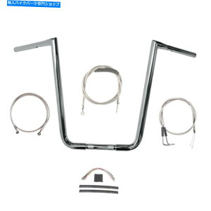 N[p[c 1 1/4 "Chrome 19" Twin Peaksnho[Lbg2007-2010n[[ - _rbh\\tg 1 1/4" Chrome 19" Twin Peaks Handlebar Kit 2007-2010 Harley-Davidson Softail