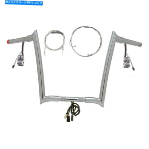 クロームパーツ 1 1/4 "Chrome 16" Prewread Yaffe Bar Kit 2008-2013ハーレーロードグライドNOCRUZ WABS 1 1/4" Chrome 16" Prewired Yaffe Bar Kit 2008-2013 Harley Road Glide NoCruz wABS