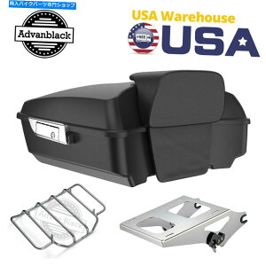 N[p[c ADVANBLACK UNPAINTED TOUR PAK PACK TRUNK LUGGGEStBbg97+n[[c[O Advanblack Unpainted Chopped Tour Pak Pack Trunk Luggage Fits 97+ Harley Touring