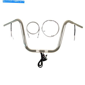 �N���[���p�[�c 1 1/4 Chrome 14 Prewread�n���h���o�[�L�b�g2017��UP�n�[���[���[�h�L���O�X�y�V���� 1 1/4 Chrome 14 Prewired Handlebar Kit 2017 & Up Harley Road King Special�y���s�A���i�z