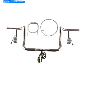 �N���[���p�[�c 1 1/4 Chrome 10 PRIMEAPE PREAPE PREWRIAND BAR KIT 2008-2013�n�[���[�X�g���[�g�O���C�hW / ABS 1 1/4 Chrome 10 PrimeApe Prewired Bar Kit 2008-2013 Harley Street Glide w/ABS�y���s�A���i�z