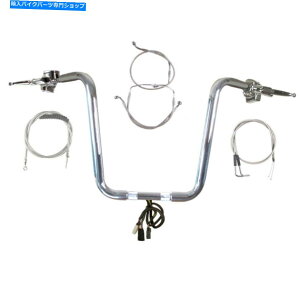 �N���[���p�[�c 1 1/4 �N���[���i���[16�n���h���o�[CMPT�L�b�g2007�n�[���[���[�h�L���O�N���[�Y�Ȃ� 1 1/4 Chrome Narrow 16 Handlebar Cmpt Kit 2007 Harley Road King No Cruise�y���s�A���i�z