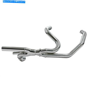 N[p[c Bassani Chrome 2x2fAwbhsbv2009-16n[[c[OfFLHT / FLHR Bassani Chrome 2X2 Dual Haedpipes 2009-16 Harley Touring Models FLHT/FLHR