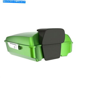 �N���[���p�[�c 97-20�n�[���[FLHR FLHXS FLTRX�̂��߂�ADVANBLACK���ː��O���[���݂���؂�c�A�[�p�b�N Advanblack Radioactive Green Chopped Tour Pack For 97-20 Harley FLHR FLHXS FLTRX�y���s�A���i�z