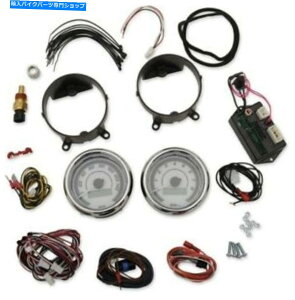 N[p[c DakotafW^MXV-8KAiO/fW^2Q[WN[zCg/ubNMVX-8200-WK-C Dakota Digital MXV-8K Analog/Digital Two-Gauge Chrome White/Black MVX-8200-WK-C