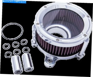 N[p[c gXRN[ALXg@AvbgnCt[GAN[i[n[[cCJfAP[u Trask Chrome Assault Charge Hi-Flow Air Cleaner Harley Twin Cam Dual-Cable