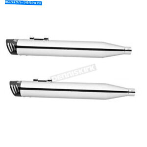 N[p[c Freedom Perm Chrome RaceXbvI}t[w /̃qg - MY00127iCAւ̑DȂj Freedom Perf Chrome Race Slip-On Mufflers w/Black Tip - MY00127 (no ship to CA)