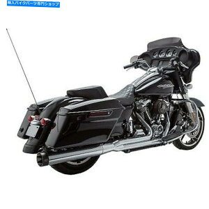 N[p[c SS CHROME SIDWANDER HARLEY M8 Touring 17-20p̔rCVXe S&S Chrome Sidewinder 2-into-1 Exhaust System for Harley M8 Touring 17-20