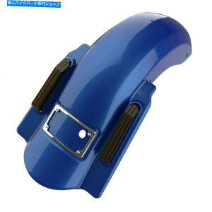 N[p[c u[}bNXfAJbgh~l[^[Xgb`AtF_[tBbg2014+n[[c[O Blue Max Dual Uncut Dominator Stretched Rear Fender Fits 2014+ Harley Touring