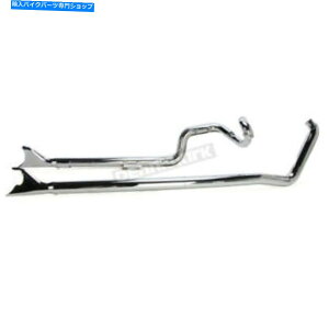 N[p[c Freedom Perf Chrome 36 "True Dual Sharktail Equable - HD00323iCAւ̑DȂj Freedom Perf Chrome 36" True Dual Sharktail Exhaust - HD00323 (no ship to CA)